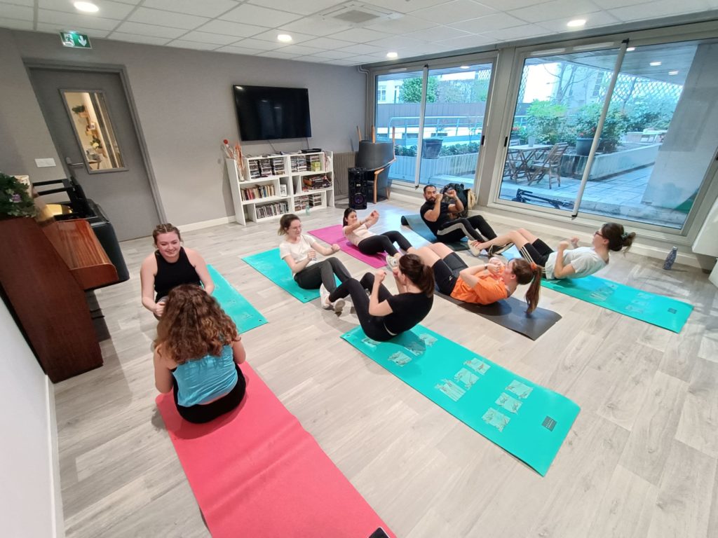 Séance de fitness